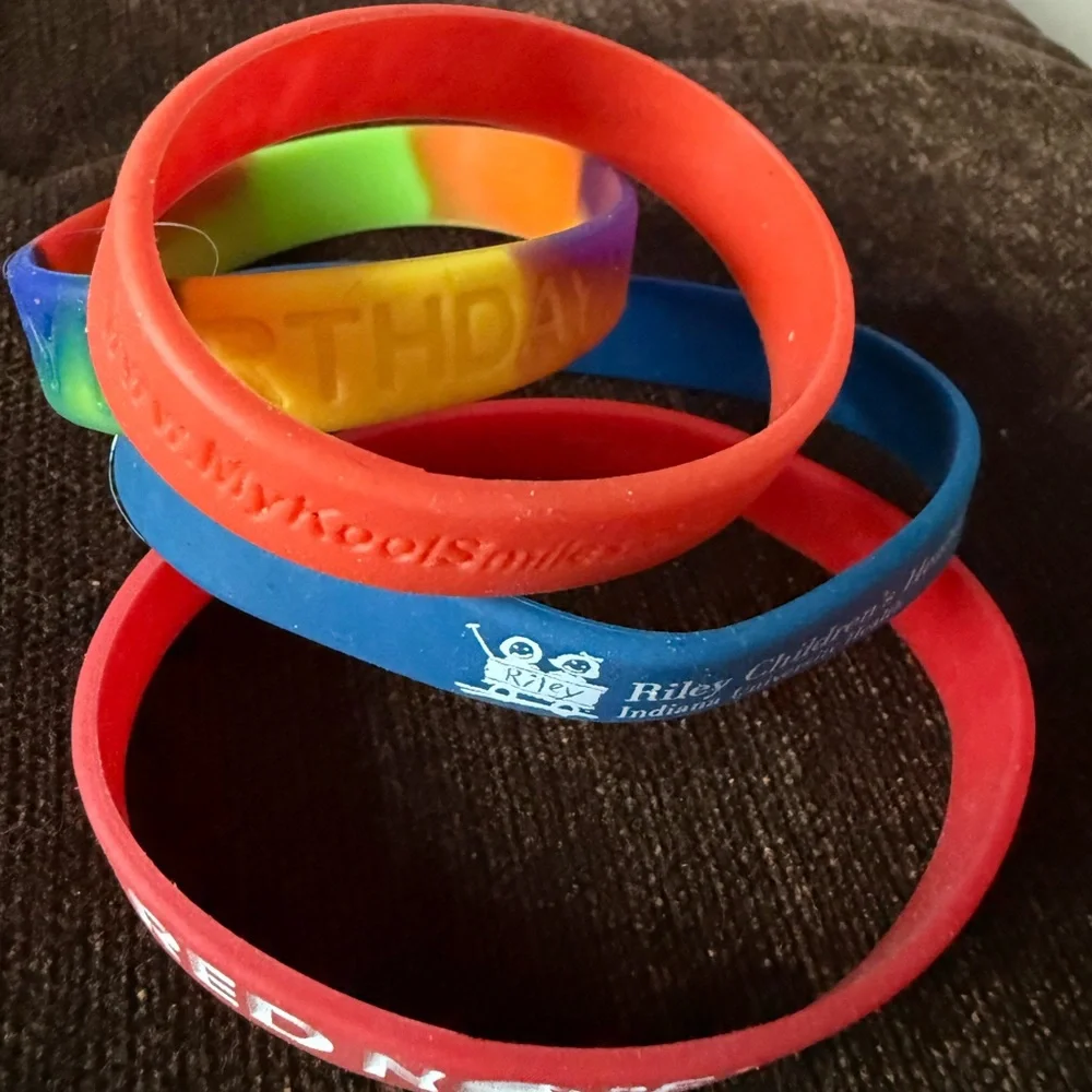 Colorful Kids Wristbands Set